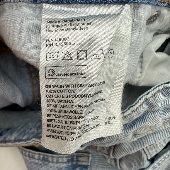 H&M Light Blue Women Jeans - Picture 4 of 5